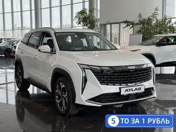 Купить Geely Atlas, II Белый 2.0 AT (200 л.с.) 4WD от 3070990 ₽. в Балаково